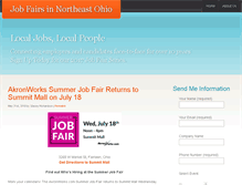 Tablet Screenshot of jobfairs.careermarketplace.com